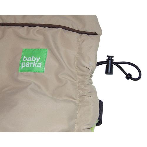 baby parka Carrier Coat - stone