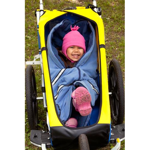 baby parka Stroller Cover - black