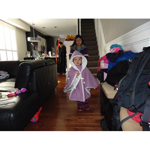 baby parka Toddler Coat - red