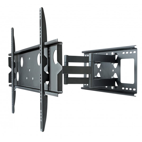 GlobalTone Full Motion TV Wall Mount for Flat Screen PLASMA LCD LED Television 42" to 80" Dual Swivel Arms