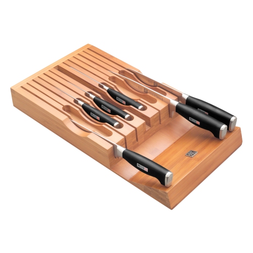 Zwilling J.A. Henckels In - Drawer Bamboo Knife Storage, 13 Slots