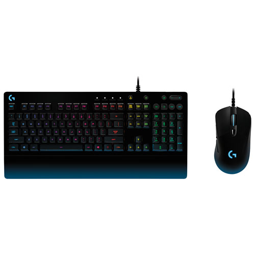 logitech gaming keyboard and mouse