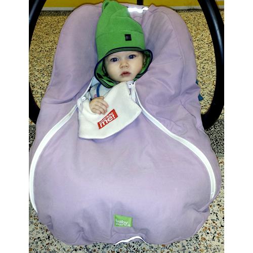 baby parka Safe Car Seat Cover - black