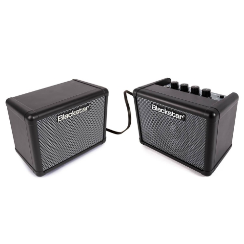 Ensemble stéréo pour guitare basse 3 W amplification FLY DE Blackstar avec mini amplificateur de basse de 3 W, cabine d'extension et bloc