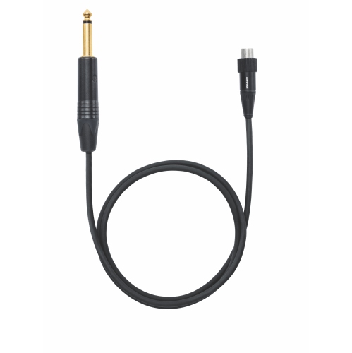 SHURE  Wa305 Premium Wireless Instrument Cable With Locking Tqg Connector - 3 Foot