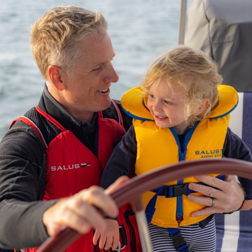 Veste pour enfant Nimbus de Salus - Rose 30-60&nbsp;lb