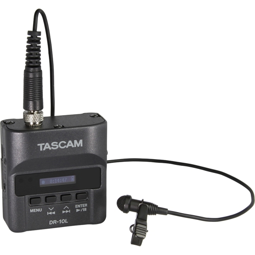 TASCAM  Dr-10L Digital Audio Recorder W/ Lavalier Mic