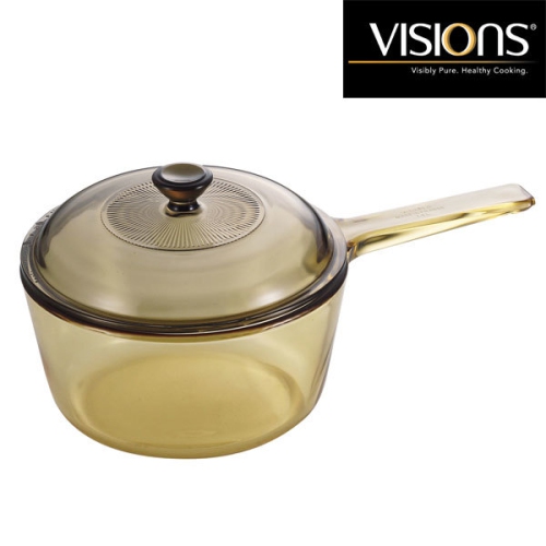Visions Glass Saucepan |VSP1.5| 1.5L with Glass Cover