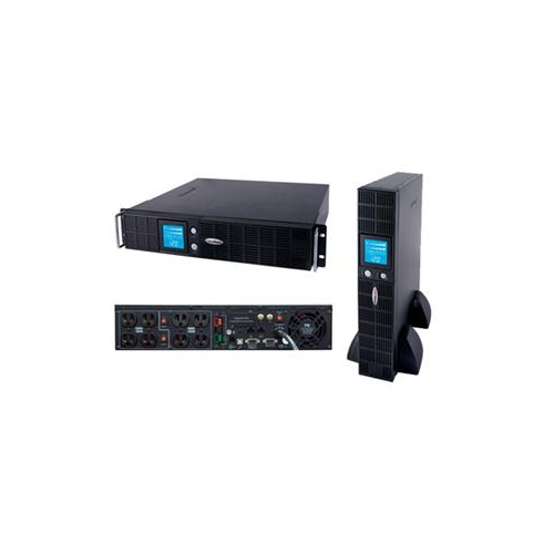 CyberPower Smart App Intelligent LCD OR1500LCDRTXL2U 1500 VA Tower/Rack-mountable UPS