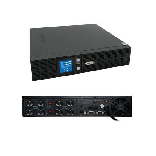 CyberPower OR1500PFCRT2U PFC Sinewave UPS System 1500VA 900W Rack/Tower PFC compatible Pure sine wave