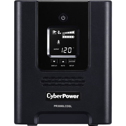 CyberPower Smart App Sinewave PR3000LCDSL 3000VA Pure Sine Wave Tower LCD UPS