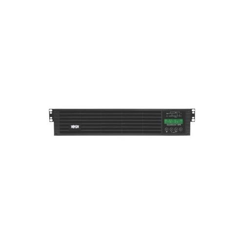 Tripp Lite UPS Smart Online 1500VA 1350W Rackmount 120V LCD USB DB9 Preinstalled SNMPWEBCARD 2URM