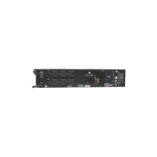 Tripp Lite UPS Smart Online 1500VA 1350W Rackmount 120V LCD USB DB9 Preinstalled SNMPWEBCARD 2URM