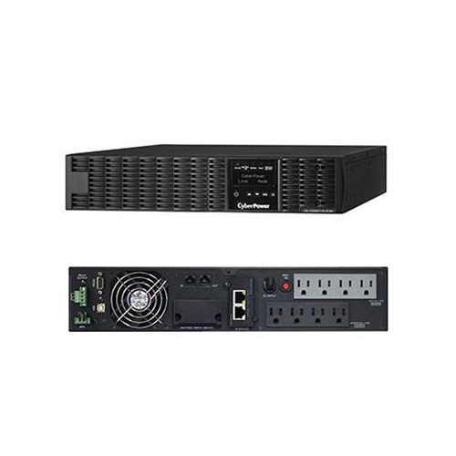 CyberPower OL1500RTXL2UN 1.5KVA Online UPS 2U sine wave LCD 100-125V RMCARD205 RT 3YR WTY
