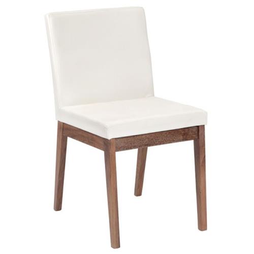 Dining Chair In White Leather Best Buy Canada
