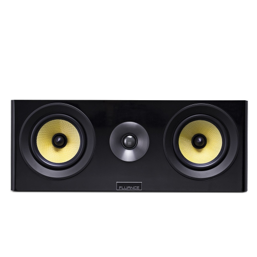 Fluance Signature HiFi 2-Way Center Channel Speaker for Home Theater Surround Sound System