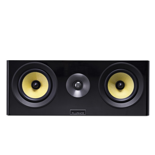 Fluance Signature HiFi 2-Way Center Channel Speaker for Home Theater Surround Sound System