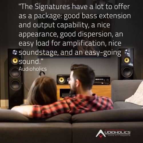 Fluance Signature HiFi 3-Way Floorstanding Tower Speakers with Dual 8" Woofers