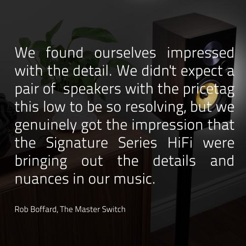 Fluance Signature HiFi 2-Way Bookshelf Surround Sound Speakers for a 2-Channel Stereo or Home Theater System