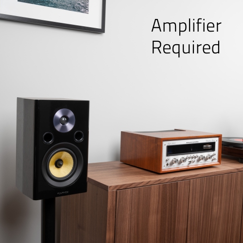 Fluance Signature HiFi 2-Way Bookshelf Surround Sound Speakers for a 2-Channel Stereo or Home Theater System