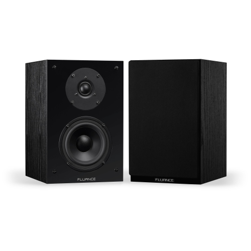 FLUANCE  Elite High Definition 2-Way Bookshelf Surround Sound Speakers for 2-Channel Stereo Or Home Theater System (Sx6)