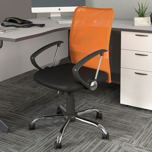 Corliving Workspace Mesh Back Task Chair - Orange