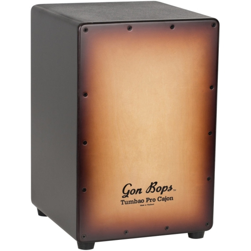 Gon Bops TPCJBTB Tumbao Pro Cajon - Toast brûlé Burst