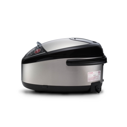 Tiger 10 cups JAX-T18U Microcomputer Controlled Rice Cooker, Stainless Steel, English
