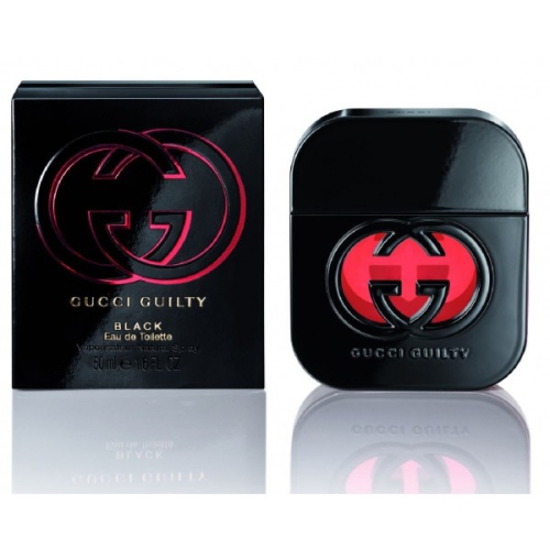 Gucci Guilty Blackby Gucci Eau De Toilette Spray 1 oz (Femme) 30ml