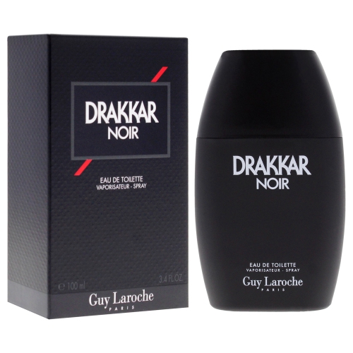 DRAKKAR NOIR par Guy Laroche Eau De Toilette Vaporisateur 3.4 oz