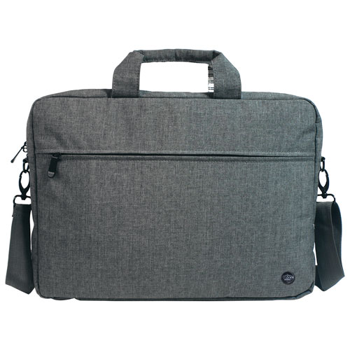 PKG Slim 15&quot; Laptop Brief Bag - Light Grey : Laptop Bags - Best Buy Canada
