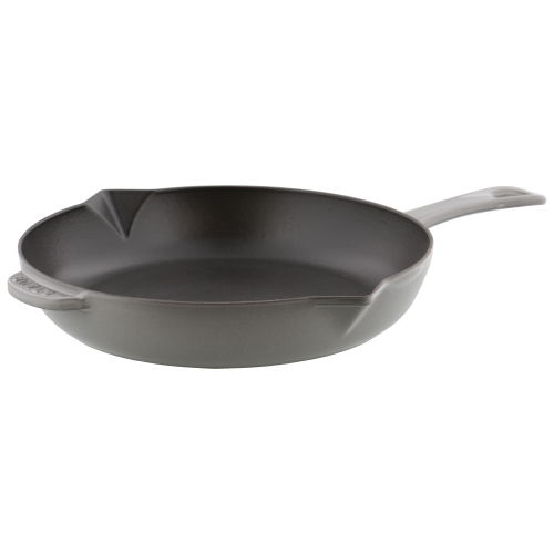 Staub Grey Cast Iron Fry Pan - 10" / 26 cm