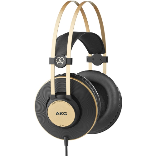 AKG K92 Closed-Back Studio Headphones with 40mm Drivers