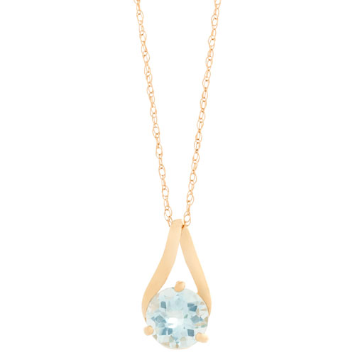 aquamarine necklace canada
