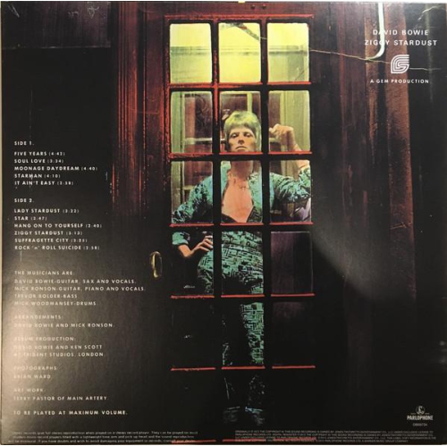 Vinyl David Bowie - Rise and Fall Of Ziggy Stardust And The