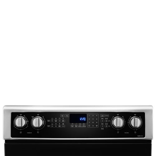 Whirlpool 30" 6.7 Cu. Ft. Double Oven 5-Element Freestanding Electric Range (YWGE745C0FS) - Stainless