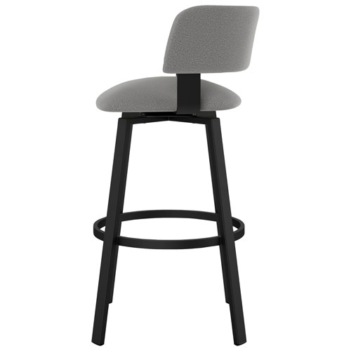 Stinson Contemporary Counter Height Barstool - Black Coral/Cloud