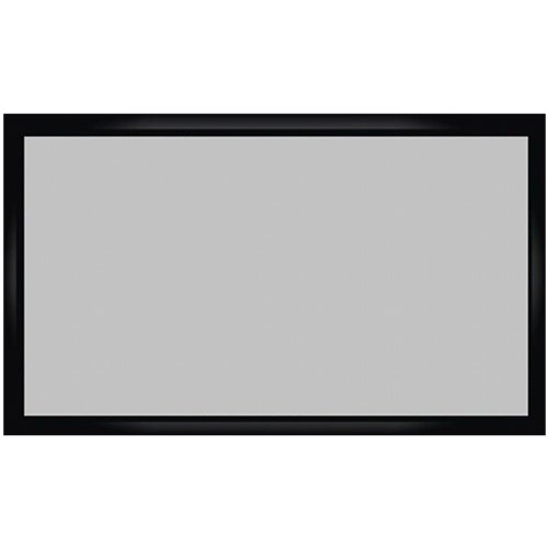 Antra 106" Fixed Frame Wall Projection Screen Matte Gray 16:9 with 1.1 Gain 3D HDTV 1080p Ready