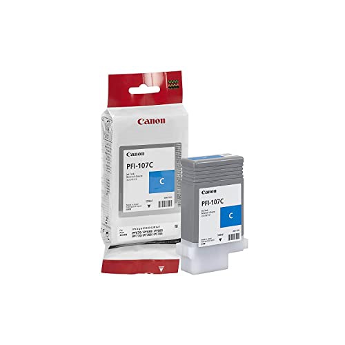 Canon PFI-107C Ink Cartridge - Cyan