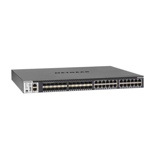 NETGEAR  M4300-24X24F 24-Port Rj45 & 24-Port Sfp+ 10G Managed Network Switch - (Xsm4348S-100Nes)