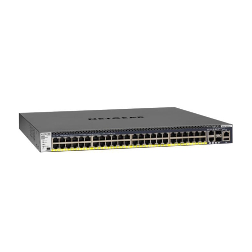NETGEAR  M4300-52G-Poe+ 48-Port Gigabit Poe+ Compliant Managed Network Switch With Sfp+ - (Gsm4352Pb-100Nes)