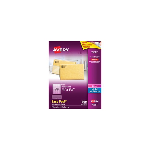 AVERY  Easy Peel Address Labels (7668)