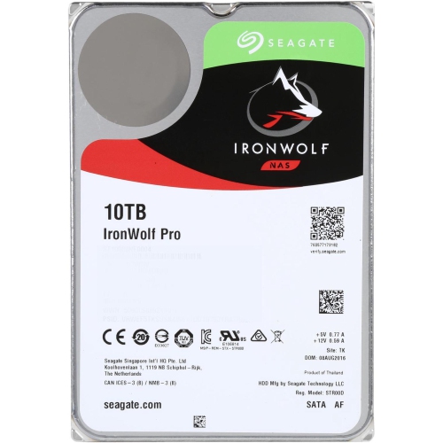 Seagate IronWolf Pro ST10000NE0004 10TB 3.5" Internal Hard Drive