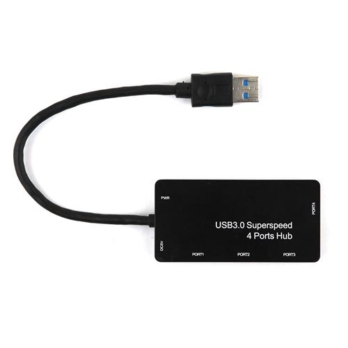 UniLink Super High Speed USB 3.0 4 Ports USB HUB Build-in USB 3.0 Cable backward Compatible with USB 2.0