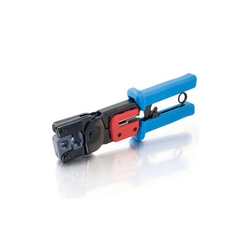 C2G RJ11/RJ45 Crimping Tool with Cable Stripper