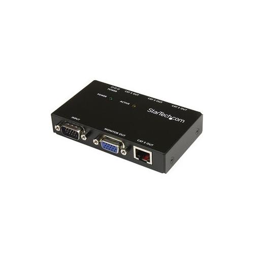 StarTech 4 Port VGA Video Extender over Cat 5 - Video extender - 4 port