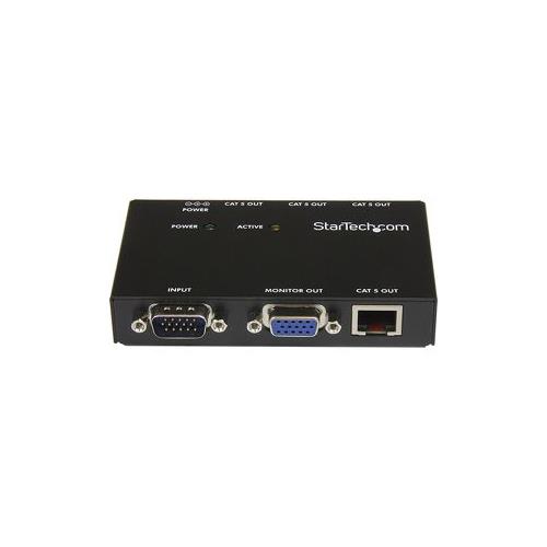 StarTech 4 Port VGA Video Extender over Cat 5 - Video extender - 4 port
