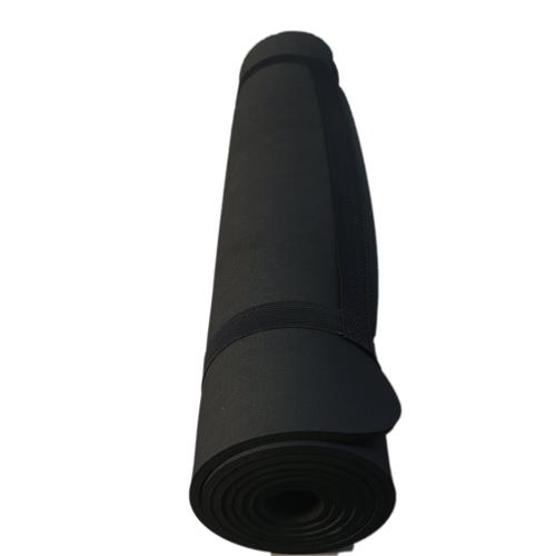 Dr.Health?TM) Premium Mat Best Wet Grip Eco-Friendly Non-Slip and Durable TPE 6mm or 1/4" thick Yoga Mat Black