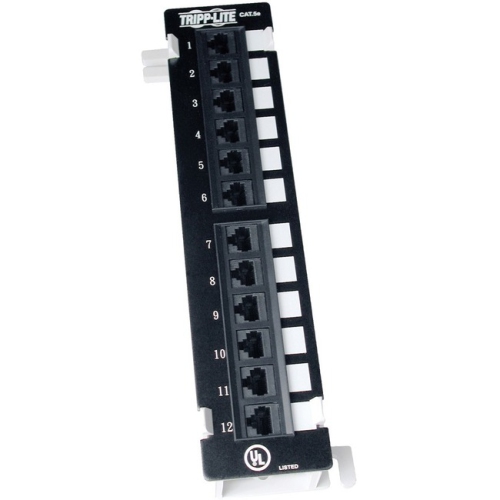 Tripp Lite 12-Port Wallmount Cat5e Patch Panel