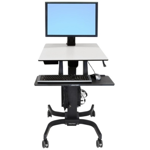 Ergotron 24-216-085 WorkFit-C Single HD Sit Stand Workstation